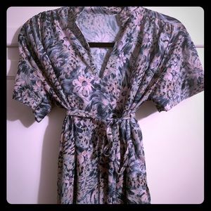Vintage Floral Blouse